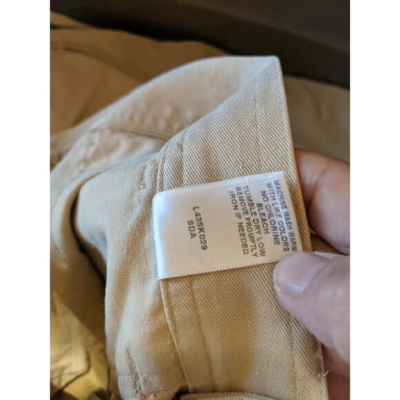 Cabelas Casuals Tan Khaki Skirt 8 Modest Womens - Picture 5 of 5